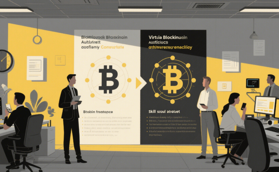 Virtual blockchain audits Virtual blockchain audits