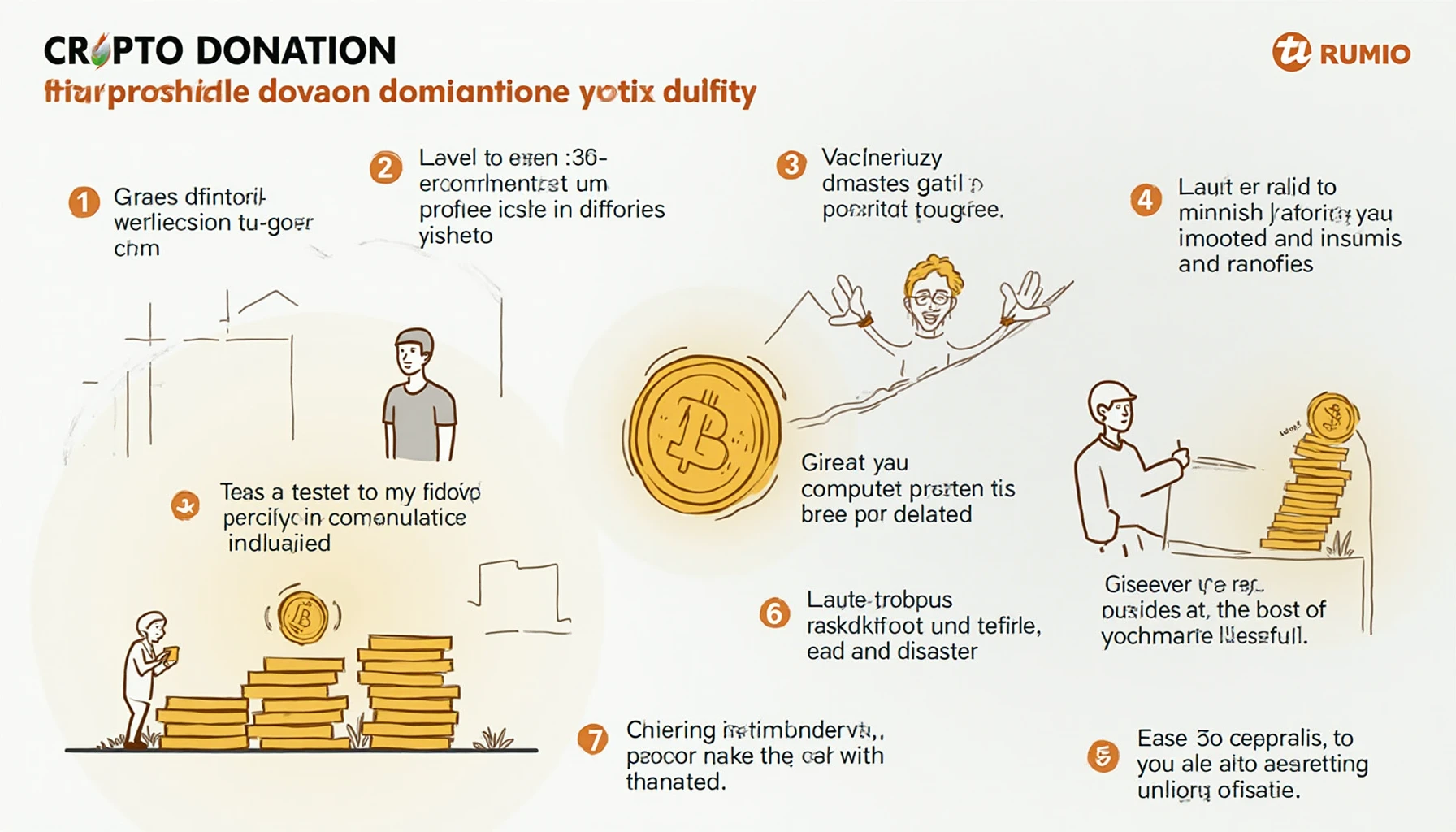 Crypto donations for disaster relief funds