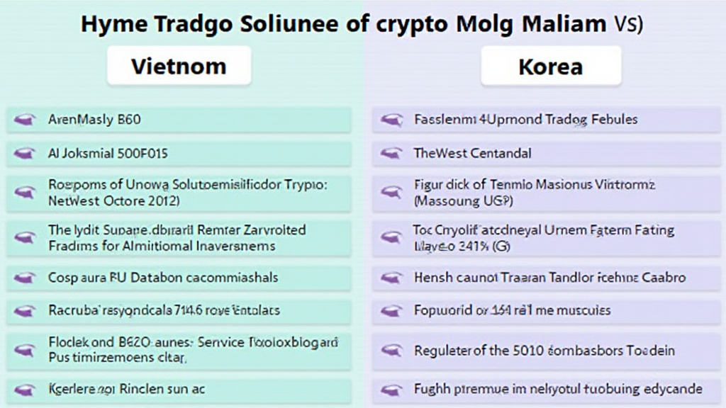 Vietnam vs Korea crypto trading volume